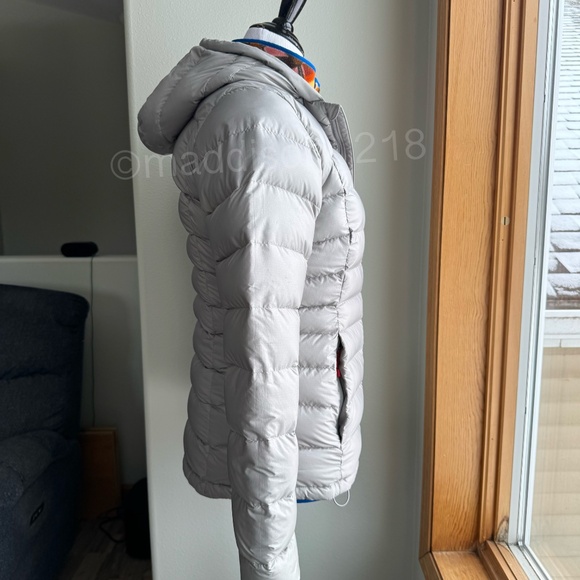 Patagonia Hi-Loft Down Hoody Jacket Small Drifter Gray 600-fill power down S - Picture 10 of 15